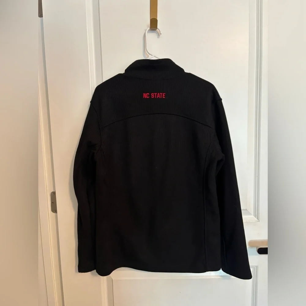 Colosseum | Black Half-Zip Pullover | NC STATE - Picture 6 of 8